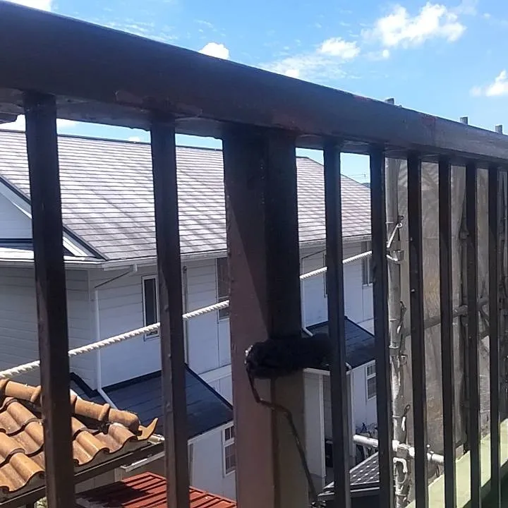 昨日から、神戸市北区の外壁塗装工事が始まりました。