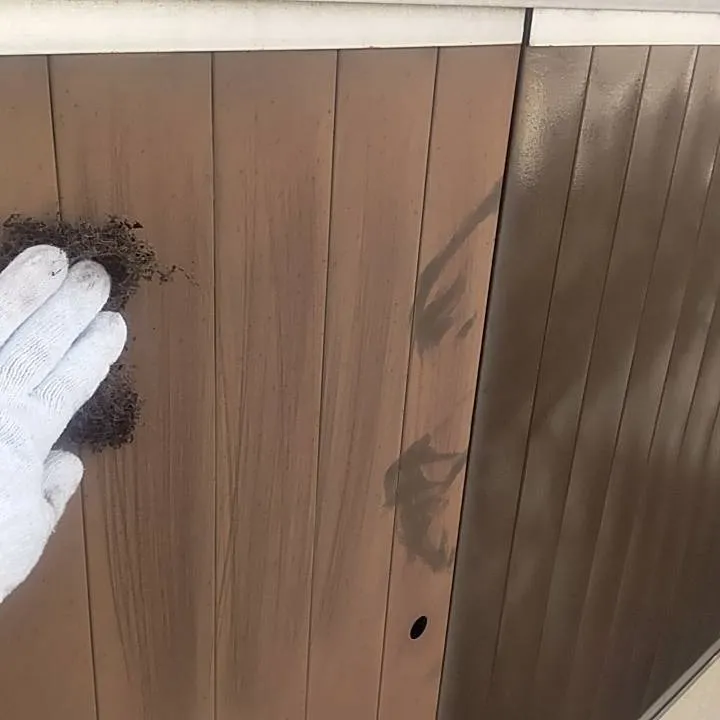 昨日から、神戸市北区の外壁塗装工事が始まりました。