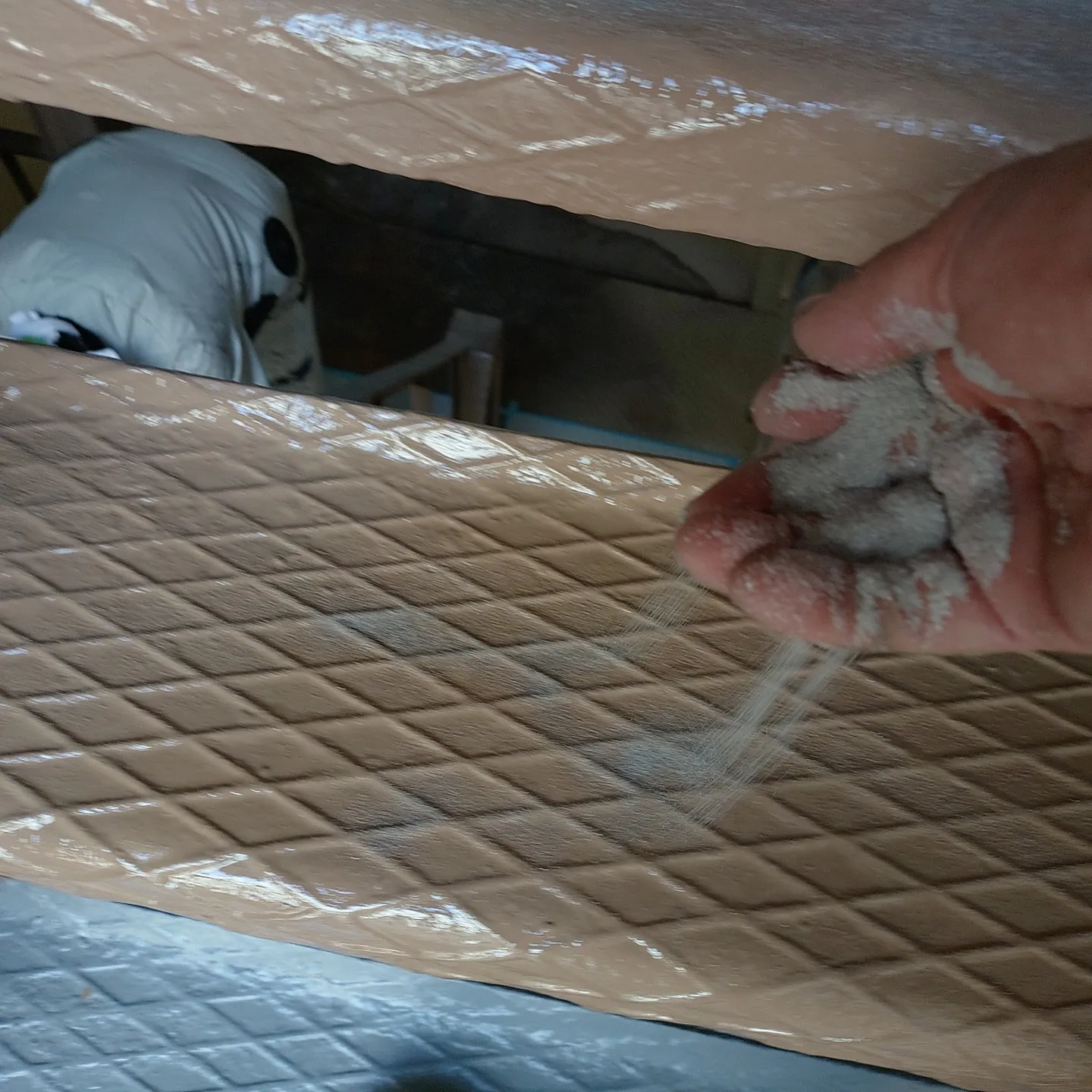 階段ノンスリップ塗装