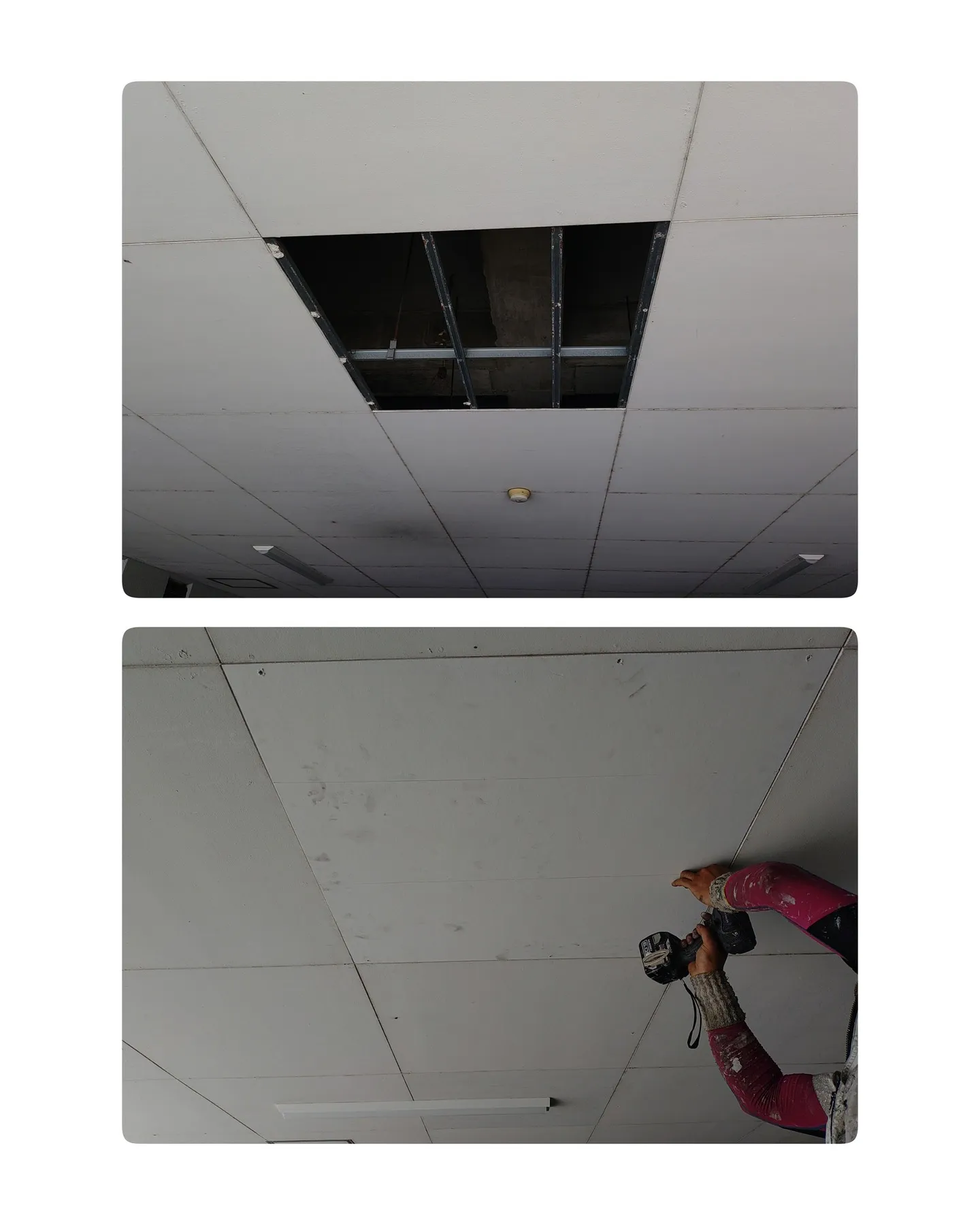 駐車場天井塗装