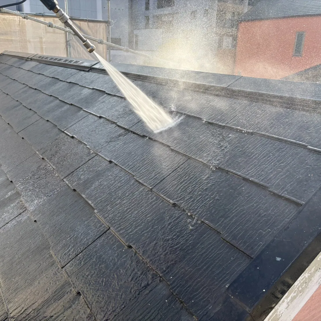 神戸市長田区で窯業系サイディング外壁、カラーベスト・コロニア...