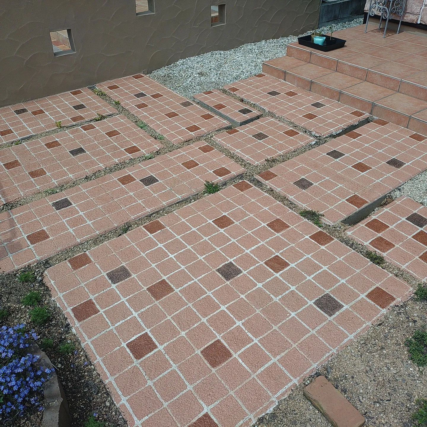 駐車場の土間塗装