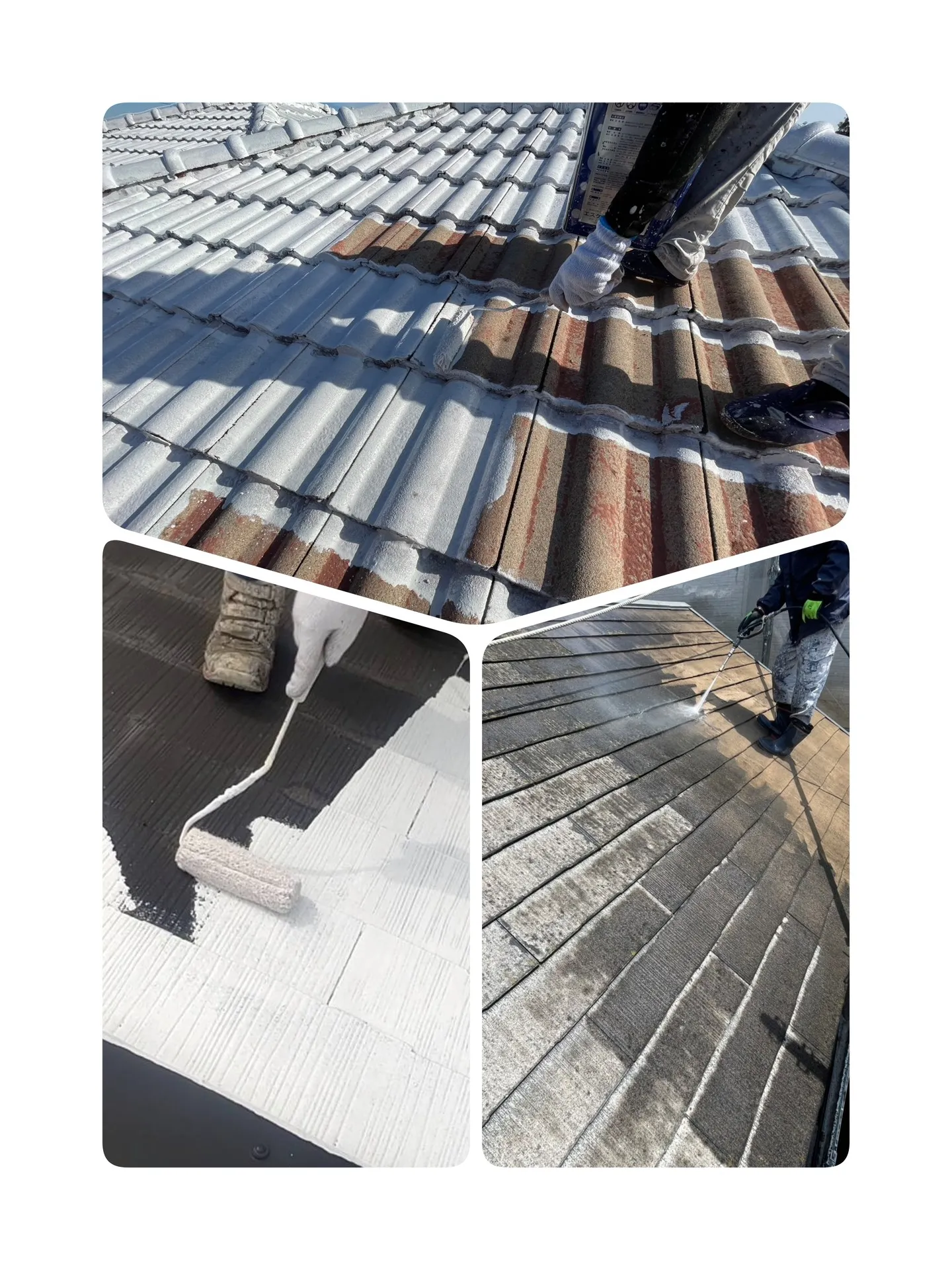 屋根塗装の画像です。